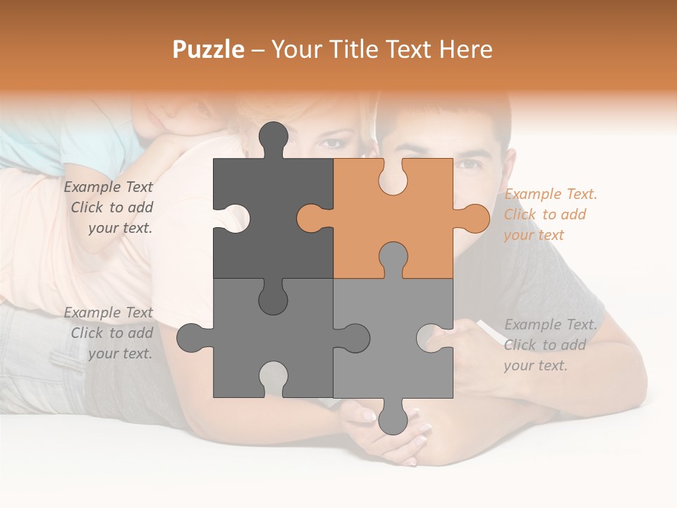 Positivity Three Isolated PowerPoint Template