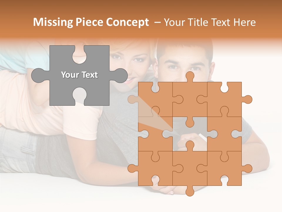 Positivity Three Isolated PowerPoint Template