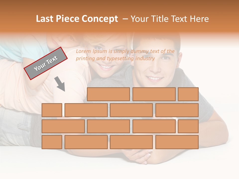 Positivity Three Isolated PowerPoint Template