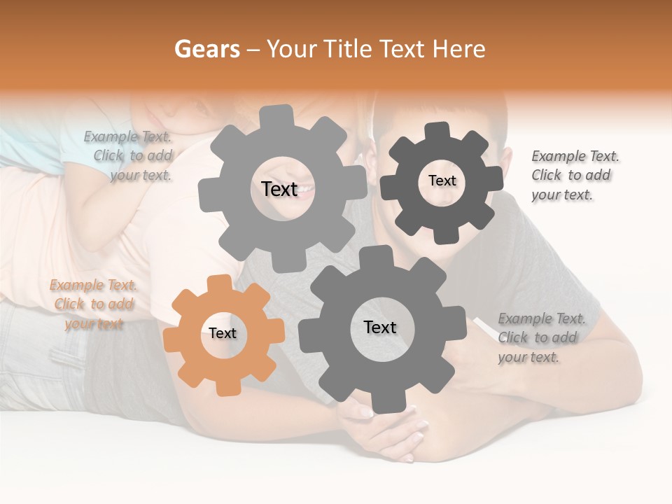 Positivity Three Isolated PowerPoint Template