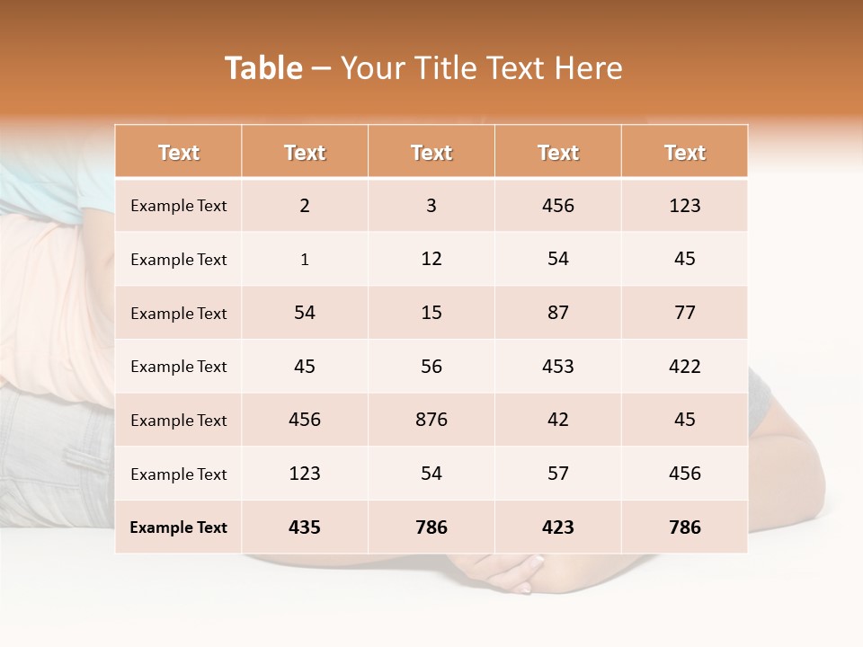 Positivity Three Isolated PowerPoint Template