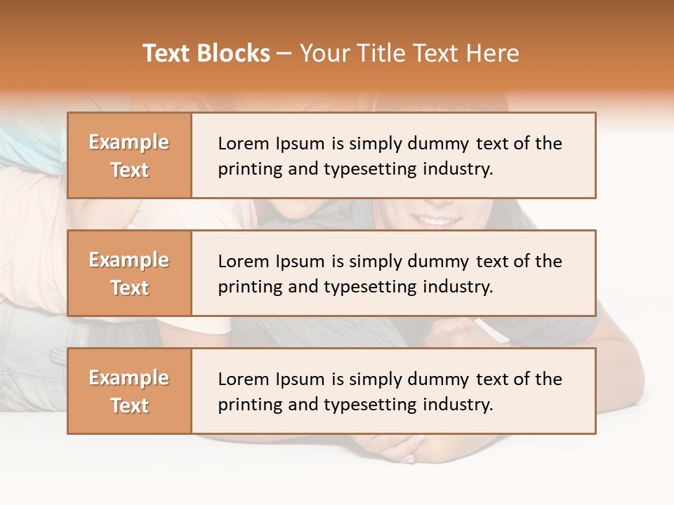 Positivity Three Isolated PowerPoint Template