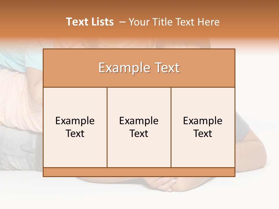 Positivity Three Isolated PowerPoint Template