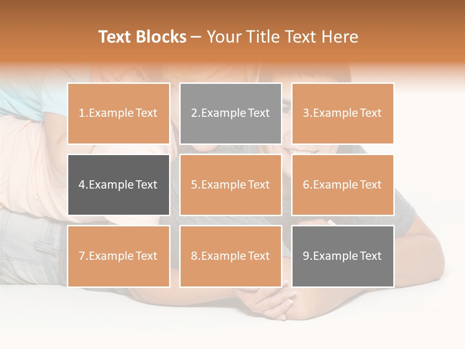 Positivity Three Isolated PowerPoint Template