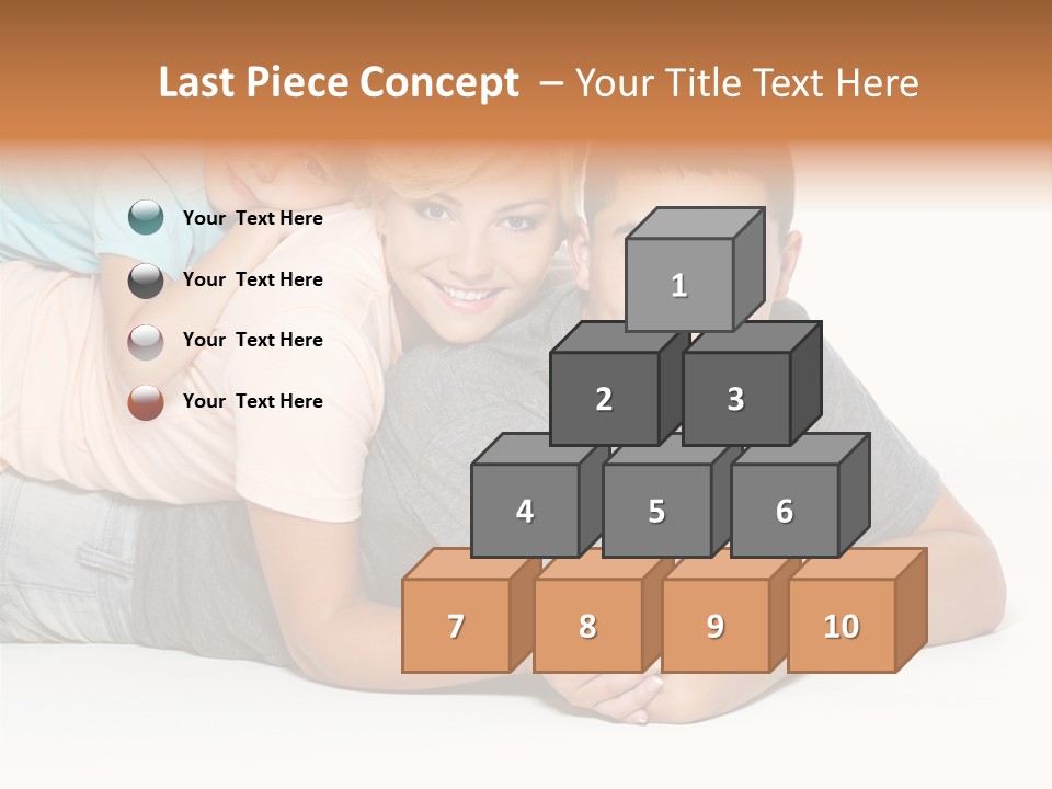 Positivity Three Isolated PowerPoint Template