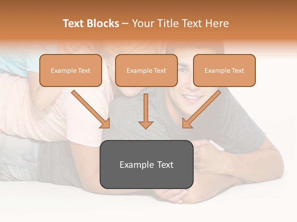 Positivity Three Isolated PowerPoint Template