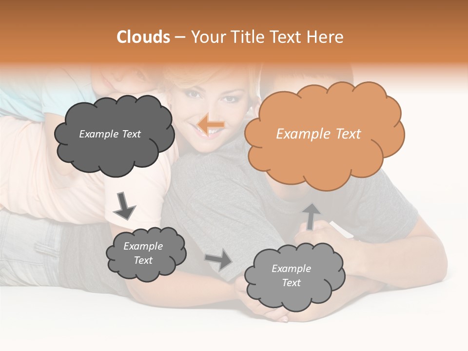 Positivity Three Isolated PowerPoint Template