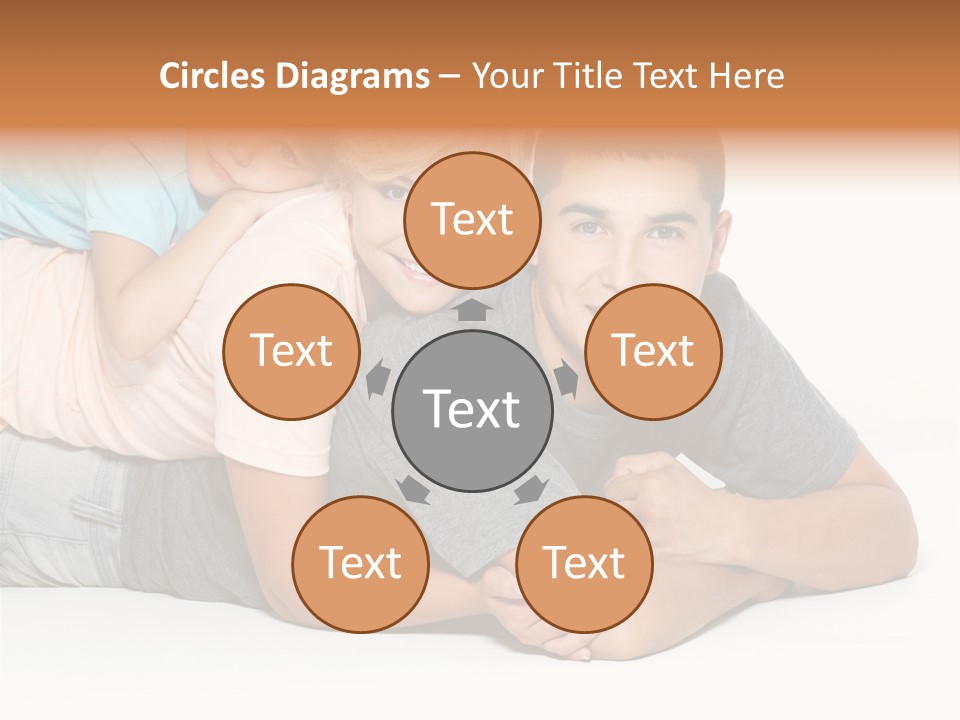 Positivity Three Isolated PowerPoint Template