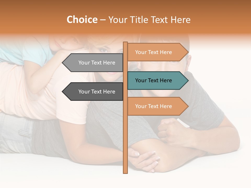 Positivity Three Isolated PowerPoint Template