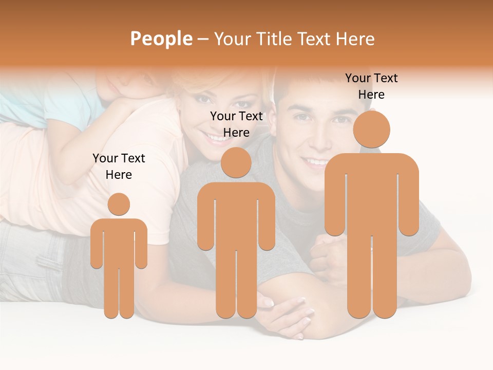 Positivity Three Isolated PowerPoint Template