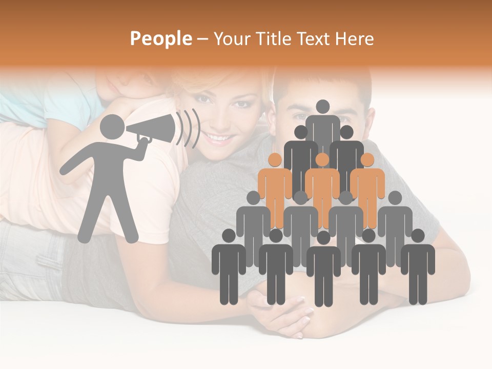 Positivity Three Isolated PowerPoint Template