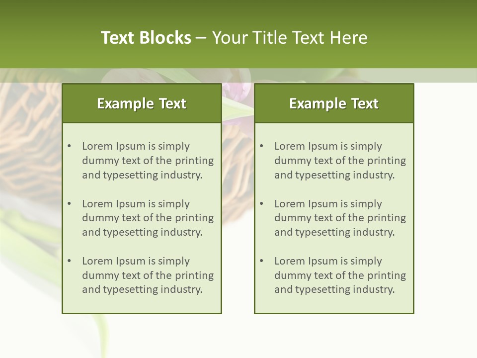 Luxury Paper Sample PowerPoint Template