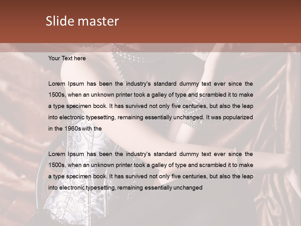 Bonnet Person Vintage PowerPoint Template