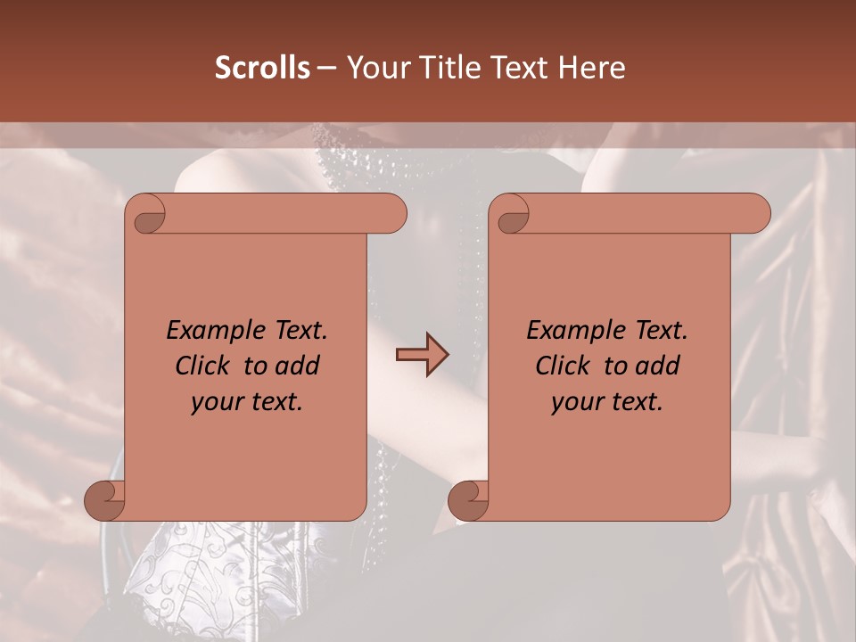 Bonnet Person Vintage PowerPoint Template