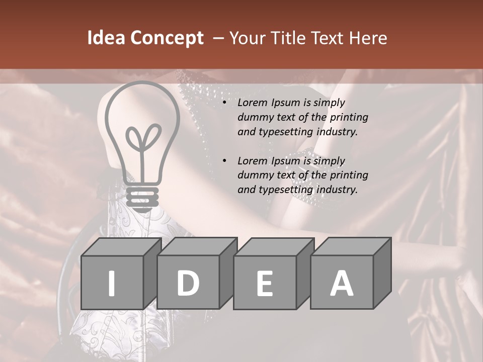 Bonnet Person Vintage PowerPoint Template