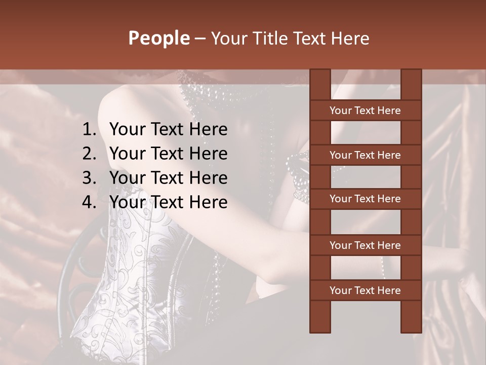 Bonnet Person Vintage PowerPoint Template