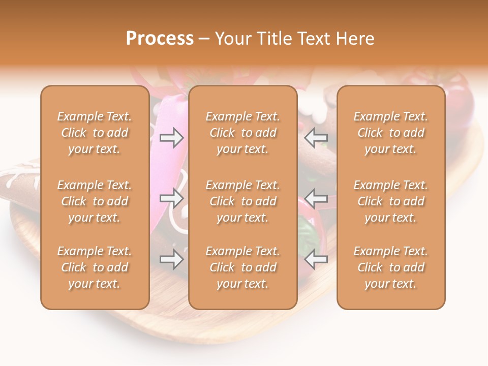 Food And Drink Cookie Christmas Ornament PowerPoint Template