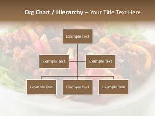 Vegetable Shish Stick PowerPoint Template