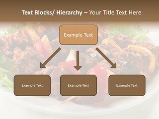 Vegetable Shish Stick PowerPoint Template