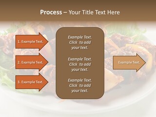 Vegetable Shish Stick PowerPoint Template