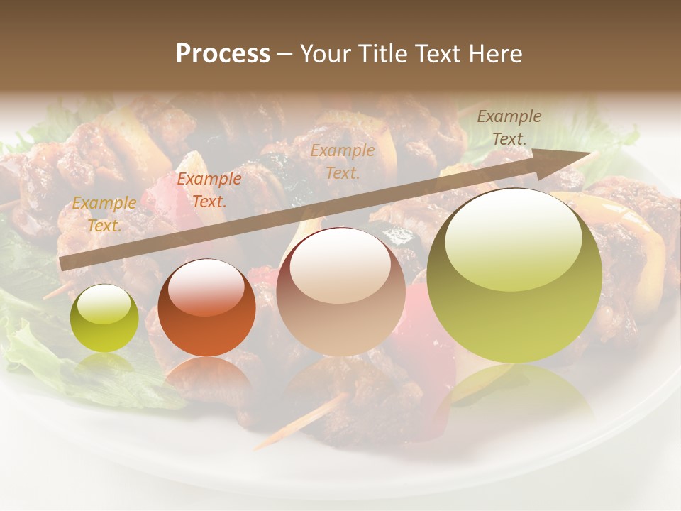 Vegetable Shish Stick PowerPoint Template