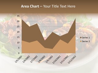 Vegetable Shish Stick PowerPoint Template
