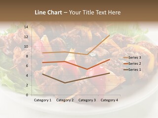 Vegetable Shish Stick PowerPoint Template