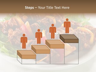 Vegetable Shish Stick PowerPoint Template