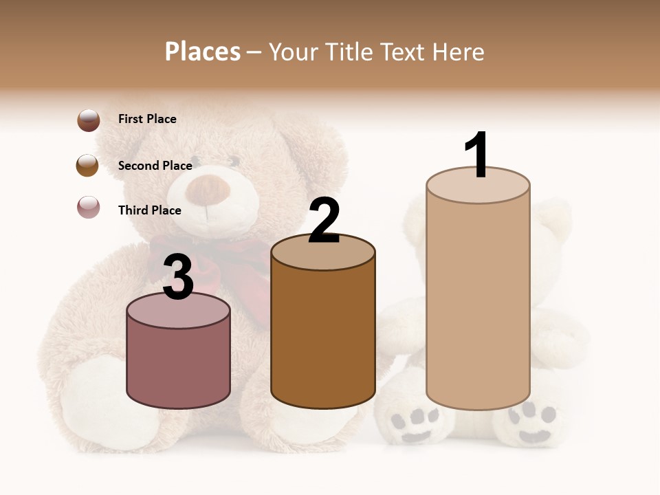 Isolated Fluffy Fur PowerPoint Template