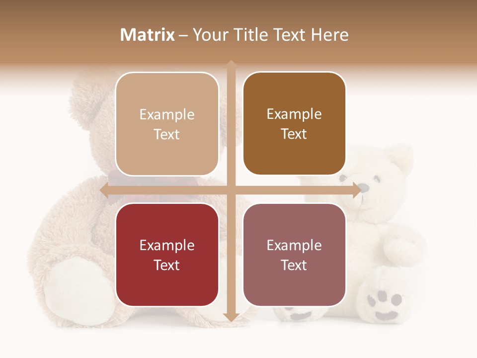 Isolated Fluffy Fur PowerPoint Template