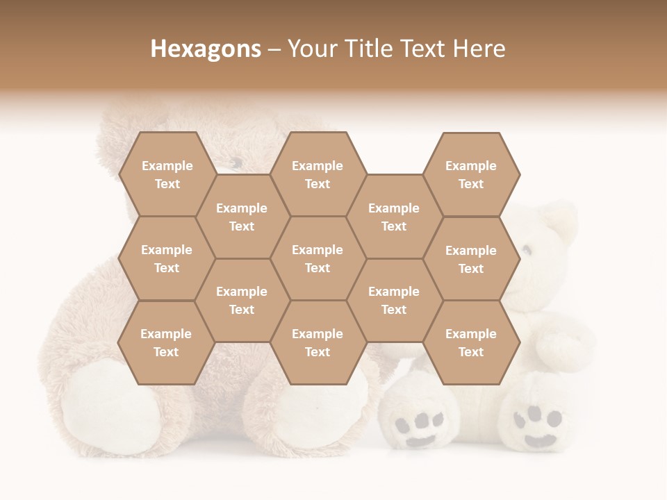 Isolated Fluffy Fur PowerPoint Template