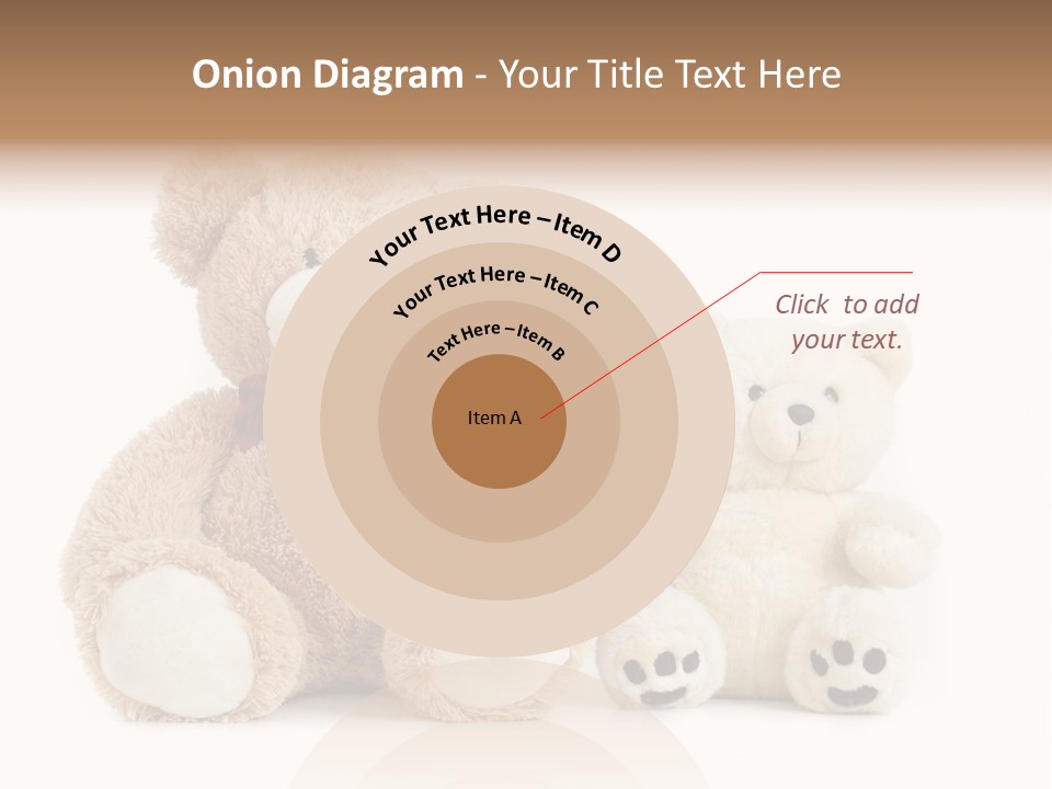 Isolated Fluffy Fur PowerPoint Template