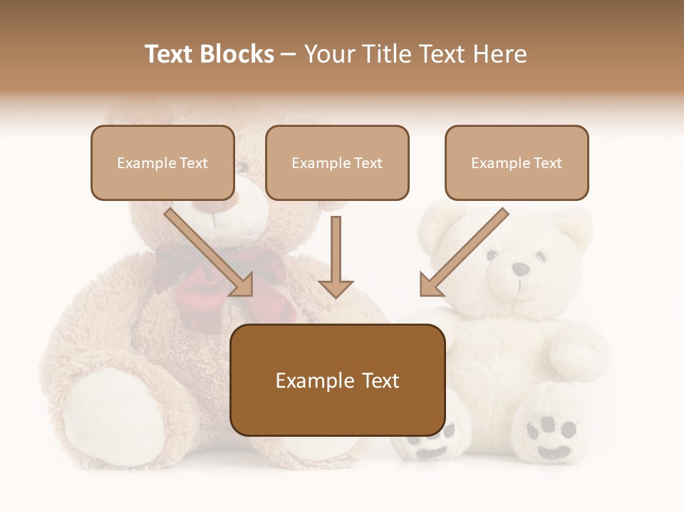 Isolated Fluffy Fur PowerPoint Template