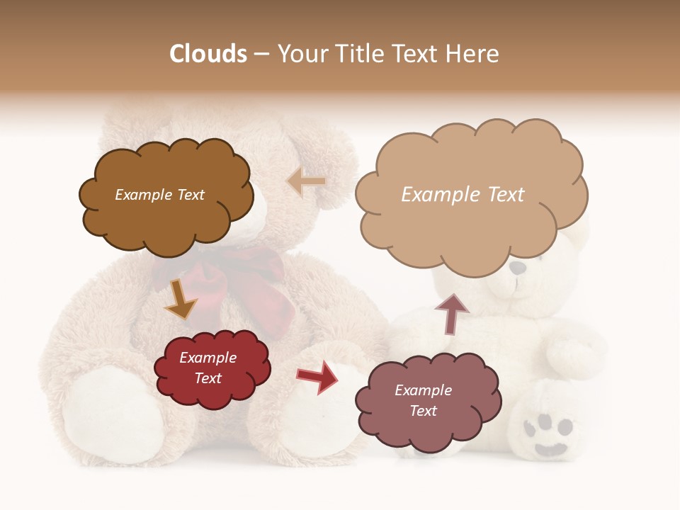 Isolated Fluffy Fur PowerPoint Template