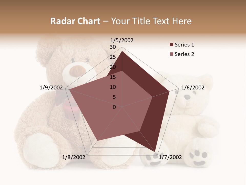 Isolated Fluffy Fur PowerPoint Template