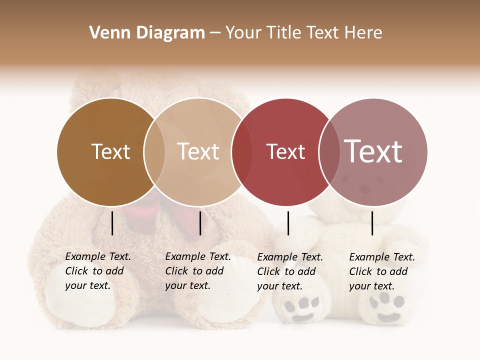 Isolated Fluffy Fur PowerPoint Template