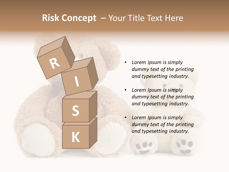 Isolated Fluffy Fur PowerPoint Template