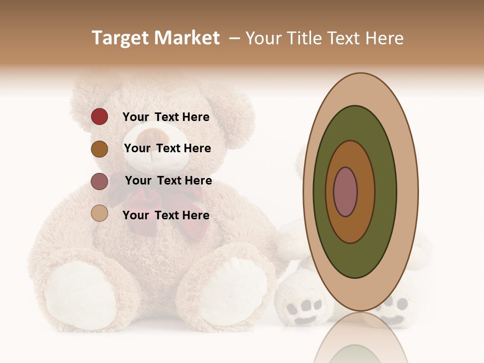 Isolated Fluffy Fur PowerPoint Template