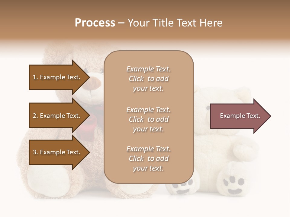 Isolated Fluffy Fur PowerPoint Template