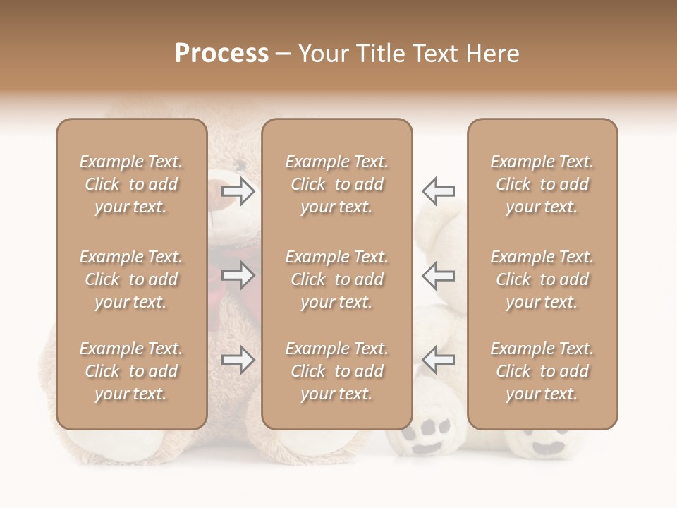 Isolated Fluffy Fur PowerPoint Template