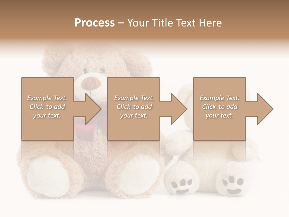 Isolated Fluffy Fur PowerPoint Template