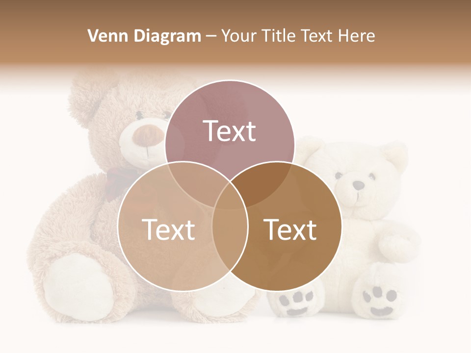 Isolated Fluffy Fur PowerPoint Template