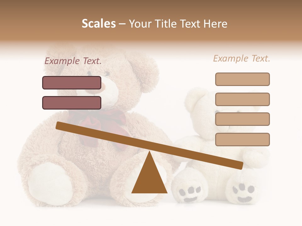 Isolated Fluffy Fur PowerPoint Template