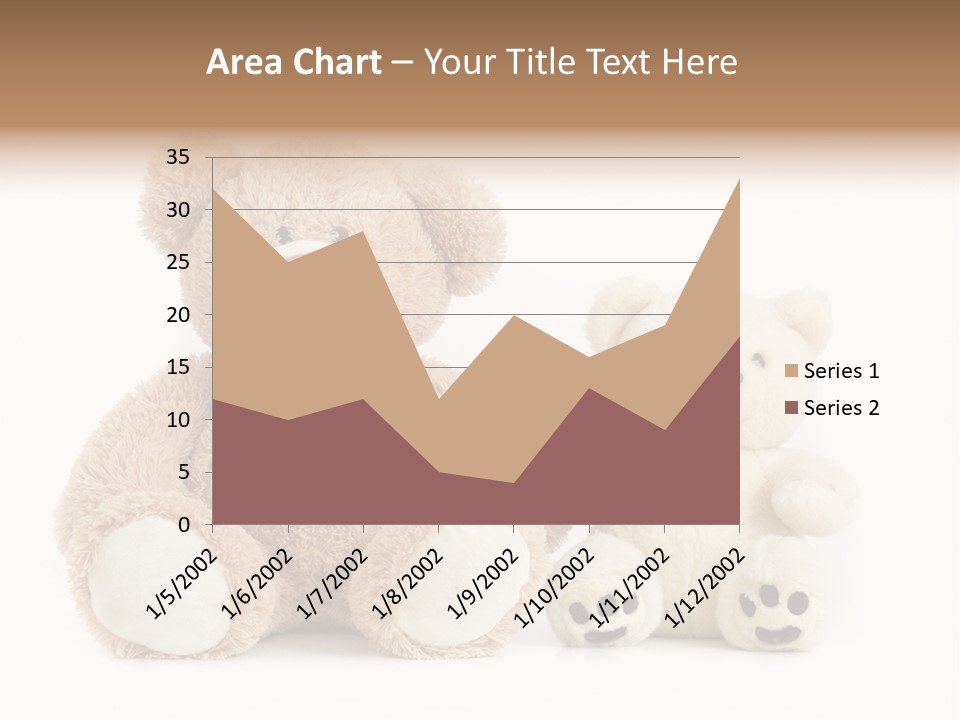 Isolated Fluffy Fur PowerPoint Template