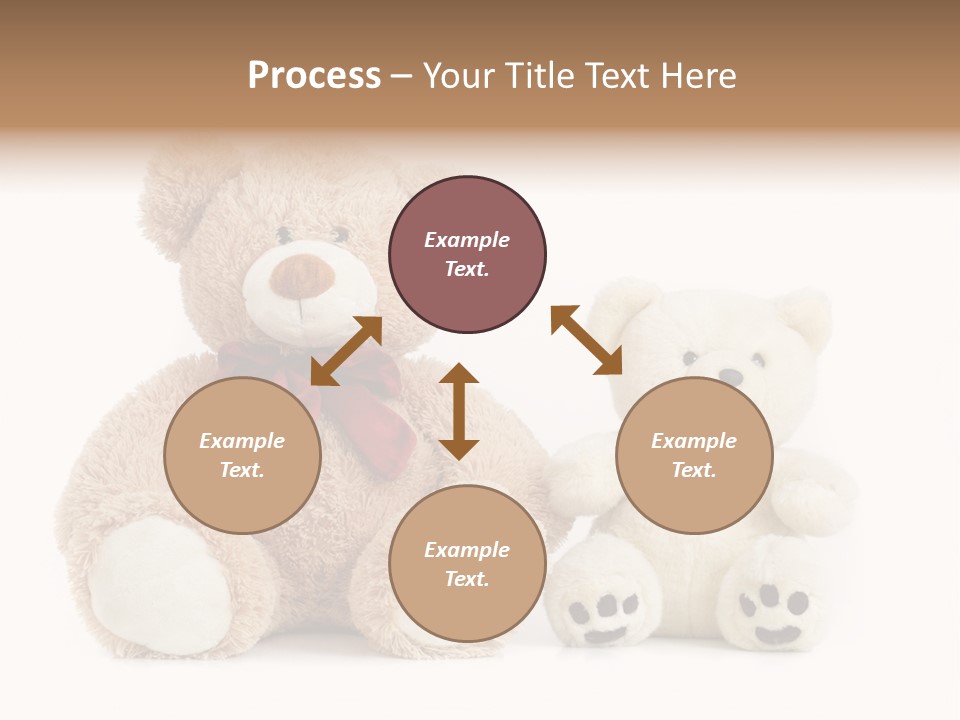 Isolated Fluffy Fur PowerPoint Template