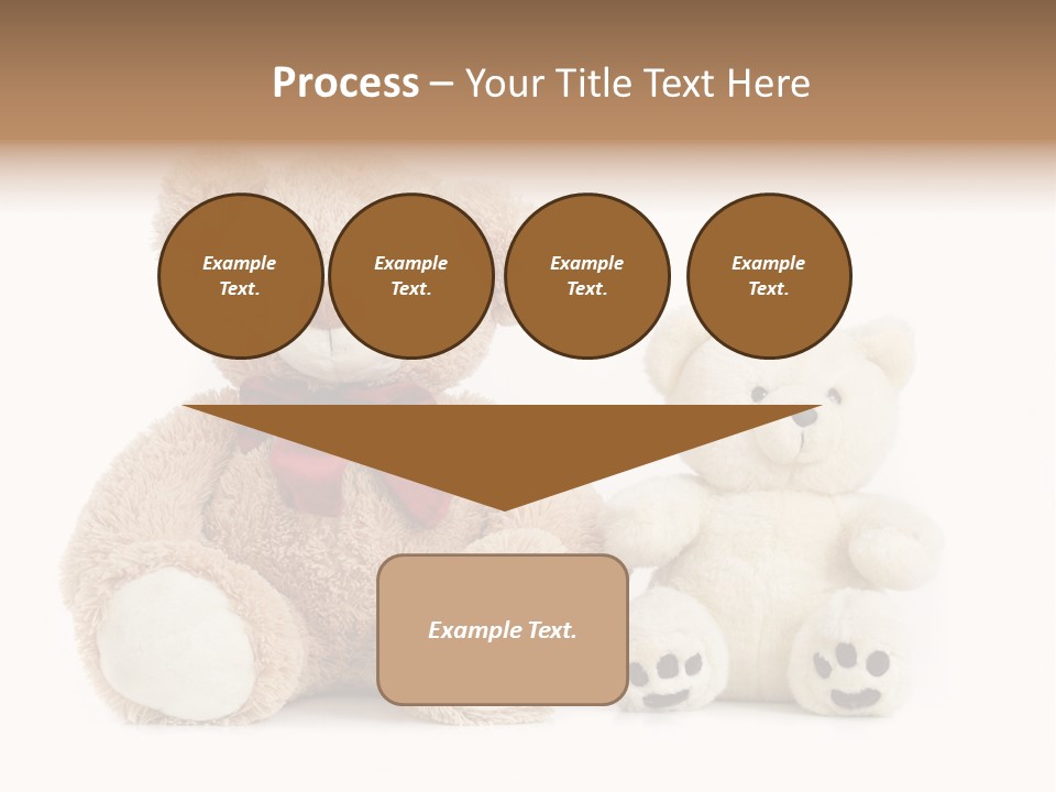 Isolated Fluffy Fur PowerPoint Template