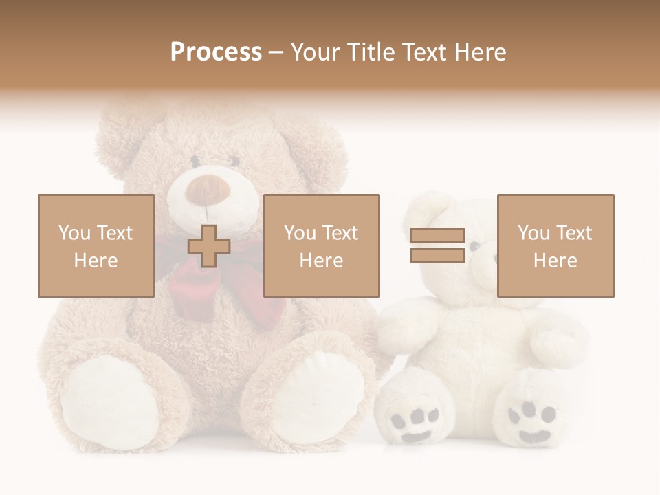 Isolated Fluffy Fur PowerPoint Template