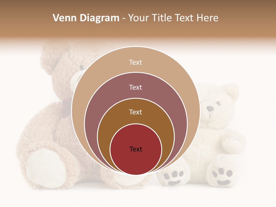 Isolated Fluffy Fur PowerPoint Template