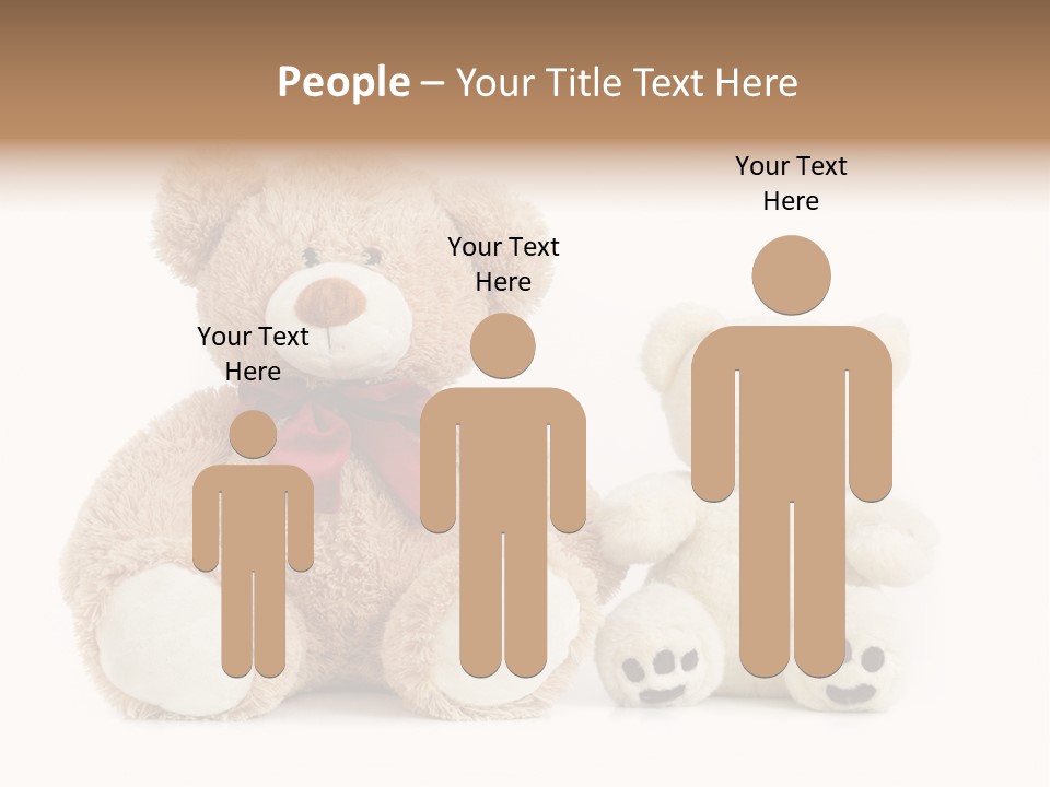 Isolated Fluffy Fur PowerPoint Template