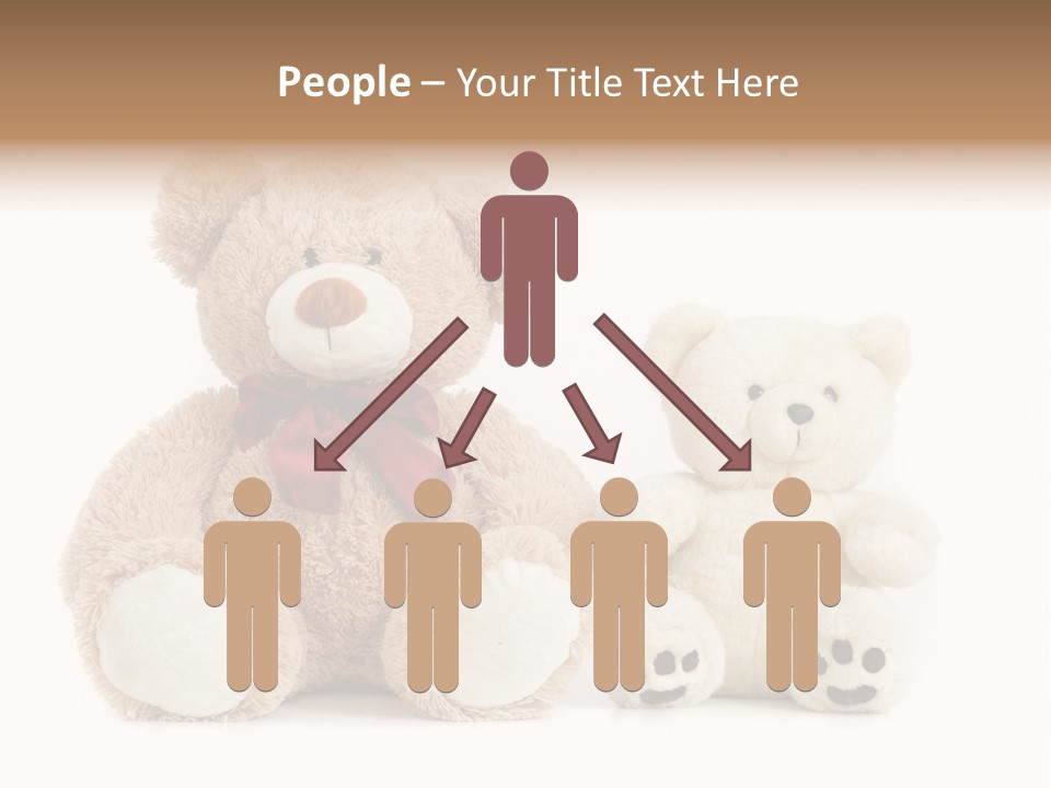 Isolated Fluffy Fur PowerPoint Template